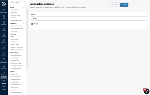 Add Custom Audience